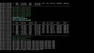 Настройка RTX 3070 и 3080 монета DYNEX OneZeroMiner 1.2.3(с фиксацией и без фиксации частоты памяти)