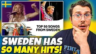 Reacting to the TOP 50 Swedish Songs of All Time 🇸🇪