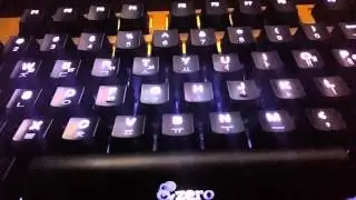 더키 제로 샤인 갈축 Ducky Zero Shine Yellow Edition 밝기조절