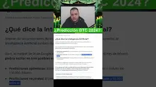 &iquest;Qu&eacute; precio alcanzar&aacute; #bitcoin en 2024?