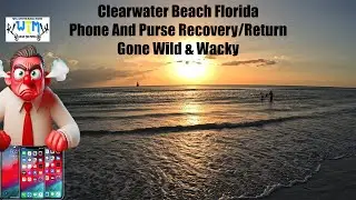 Clearwater Beach Florida Phone And Purse Recovery/Return Gone Wild & Wacky