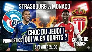Pronostic STRASBOURG - MONACO : LES BOOKMAKERS SE TROMPENT ? 📉