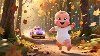 Yosemite Waterfall Baby Splash 💦🧸 Fun Nature & Learning Song for Kids | Water Adventure