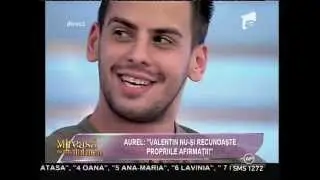 Aurel şi Valentin, noi discuţii aprinse! Ce i-a reproşat concurentului