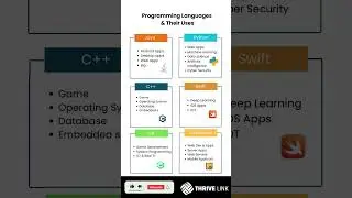 The Power of Programming Different Languages, Different Uses! #programming #coding #ai #codinglife