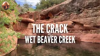 Northern Arizona's Hidden Swimming Hole: The Crack at Wet Beaver Creek
