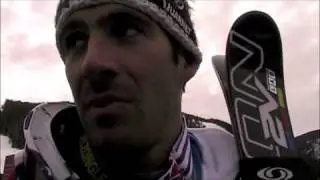 Adrien Theaux and Didier Cuche, Beaver Creek super G 2010