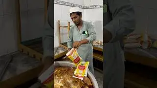 Special Peshawari Siri Paye Recipe | Peshawari Head and Legs Making Process - Paye Nashta #shorts