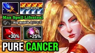 EPIC PRO SCEPTER LINA 100% Pure DMG Laguna Crazy Spell Lifesteal Octarine Bloodstone RAMPAGE DotA 2