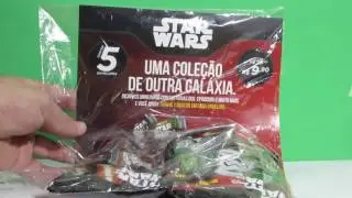 Cole&ccedil;&atilde;o Star Wars Abatons e Mini Livros Panini - Guerra nas Estrelas collection brinquedos - Abatons