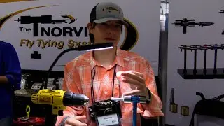 Spooling the Norvice Fly Tying Bobbin