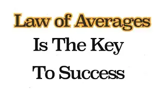 Law of Averages in Network Marketing