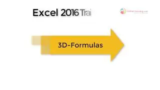 15.7 Excel 2016 3D Formulas