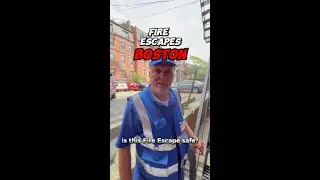 🔥Fire Escape Inspections REQUIRED BY LAW every 5 years! #FireEscape #FireEscapeInspection
