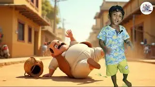 लालाजी ने केला खाया | Lala Ji ne Kela Khaya 🍌 | Funny Hindi Nursery Rhyme for Kids | Right Way Bro