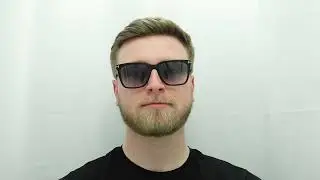 Male model wearing Tom Ford Garrett FT0862 01B Sunglasses