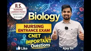 Biology For  NEET/Nursing Entrance Exam/CNET/Paramedical Exam/CLASS-11th/full syllabus by Ajay sir