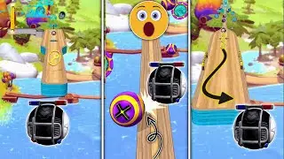 Going balls - most Hardest level gameplay 😱