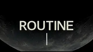 Horror game in space, ROUTINE Ep.1