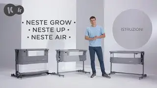 Lettino da affiancare al letto 2 in 1 NESTE GROW, NESTE UP, NESTE AIR | Manuale d’uso