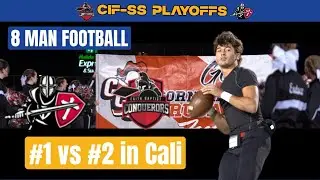 TWO BEST TEAMS IN 8 MAN FOOTBALL | FAITH BAPTIST VS CORNERSTONE