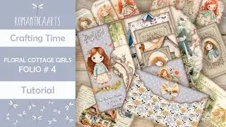 Design Showcase - Floral Cottage Girls Folio Kit #4