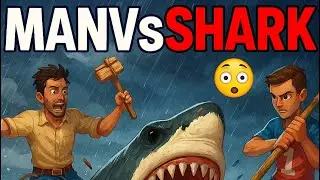 Shark Ambush While Gathering Supplies — INSANE Escape | Raft