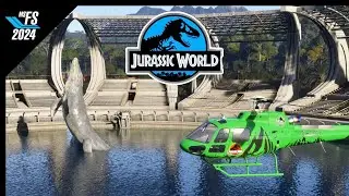 MSFS2024 Ultra | ORBX Jurassic World: Archipelago | ChasePlane | AMAZING! NVIDIA 4090 Super HD