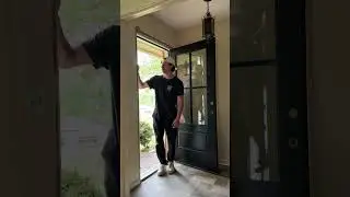 Replacing a front door!
