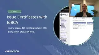 TLS certificates – Issue TLS server certificates with EJBCA
