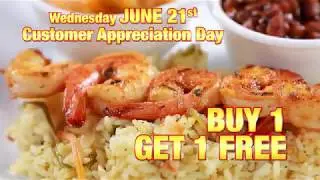 This Is It! BBQ & Seafood Customer Appreciation Day June 21, 2017