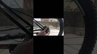 60 second brake adjustment tutorial #mtb #stunt #cycleadventure #cyclestunt