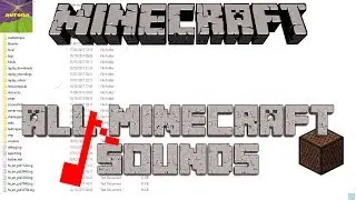 HOW TO ACCESS ALL MINECRAFT SOUND FILES TUTORIAL! | Minecraft Tutorial