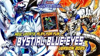 MASTER DUEL - ENDING THE YEAR OF THE DRAGON WITH BYSTIAL BLUE-EYES DECK - NEW UPDATE PLAY FOR FUN!