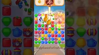 Dream Mania - Match 3 Games - match puzzle design building decorating game Level 1 gameplay