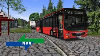 Omsi 2 [#113]: Ein entspannte Runde auf der 542 in Lahnau V4 drehen!