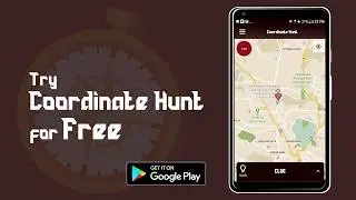 Coordinate Hunt | Digital Treasure Hunt
