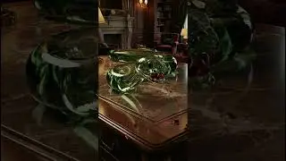 🐍 Library Magic: The Emerald Guardian ✨ #shorts