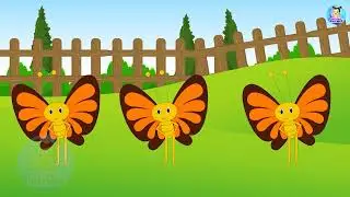 तितली उड़ी उड़ ना सकी - Titli Udi Ud Na saki | Rhymes For Kids |  Popular  Rhymes | #noinarhymes.