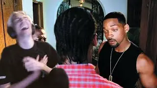 xQc reacts to Bad Boys II (2003) - Intimidating Reggie Scene (with chat)