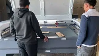 M&aacute;y cắt Laser co2 Chuy&ecirc;n cắt Gỗ Mdf Mica, xốp Nỉ Vải Caton Test M&aacute;y tại Giao Thuỷ