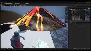 Fake Physical Lava and Elemental Effects - Runtime Vertex Paint & Detection Plugin