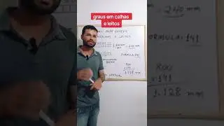 como fazer grau em Eletrocalhas, leitos ou bandejamento