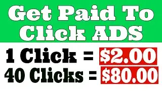 Get Paid To Click Ads $2 Per Click Make Money Online FREE 2022 - Worldwide
