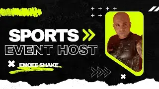 Sports Host - Emcee Shake Energizing Sporting Events