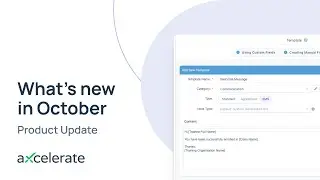 What's New in aXcelerate | October 2023