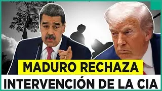 “No a la guerra del Caribe”: Maduro reacciona a operaciones encubiertas de la CIA en Venezuela