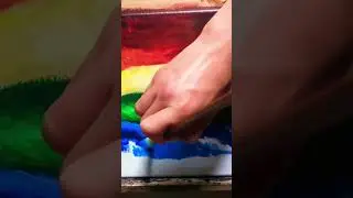 Please Subscribe! Pride Month Flag Painting #pridemonth #pride #prideflag #lgbtq #lgbtqia #art
