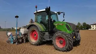 Fendt 313 Vario + Seminatrice Monosem 6 File | Semina Mais |