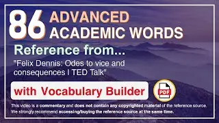 86 Advanced Academic Words Ref from 